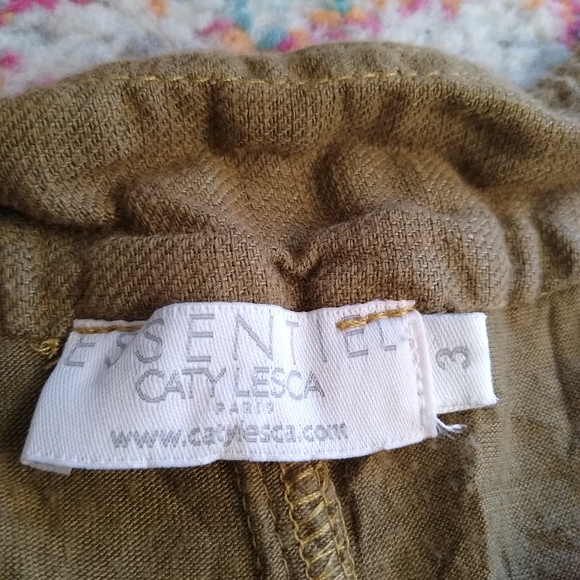 CATY LESCA PARIS linen blend bohemian dress - Picture 13 of 17